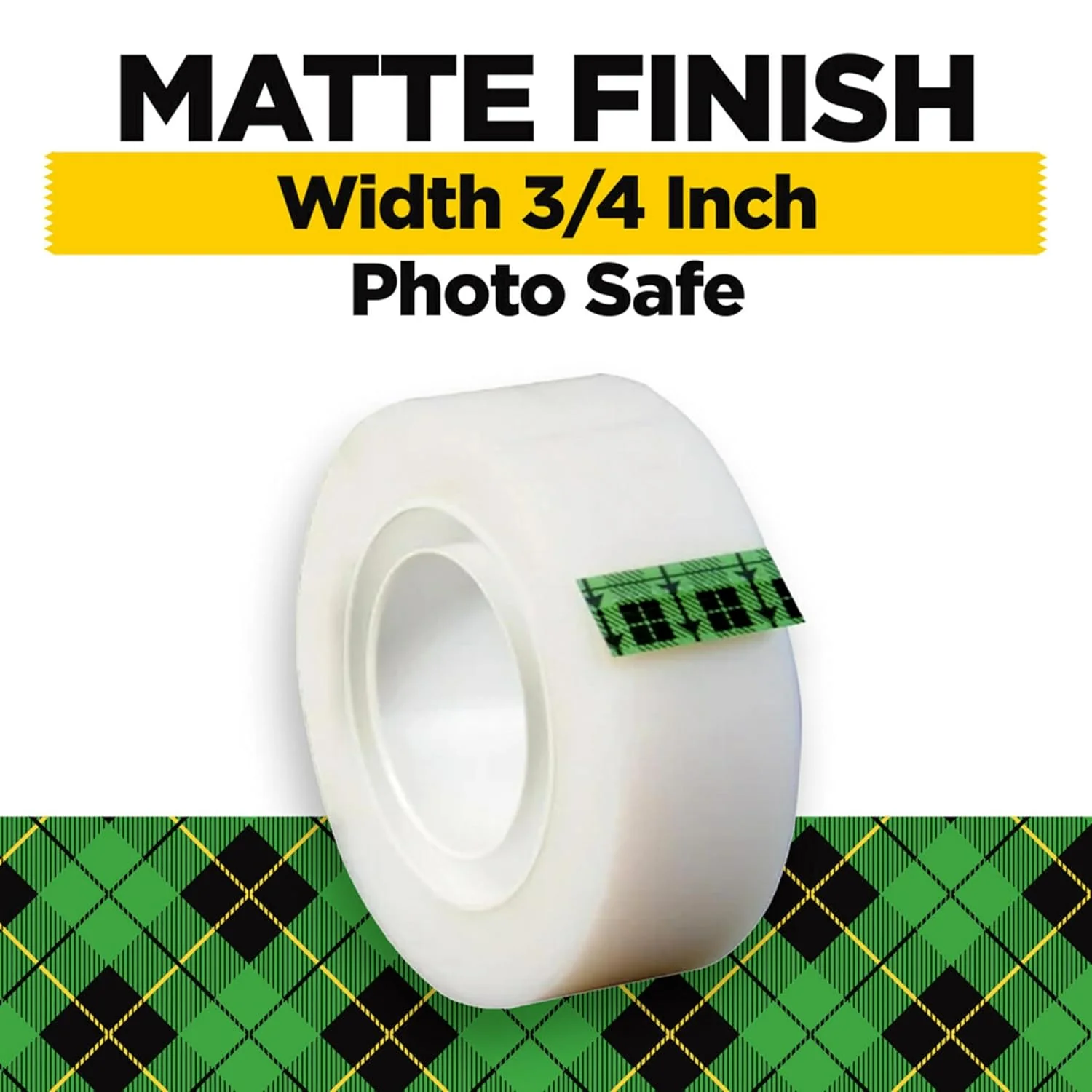 Scotch Magic Tape in Box 3/4 x 1299 in (19mm x 33m), 1 roll/box | Invisible | Removable | Sticky Tape | For Document Repair, Labelling and Sealing | Scotch Tape | Boxed individually - Image 2