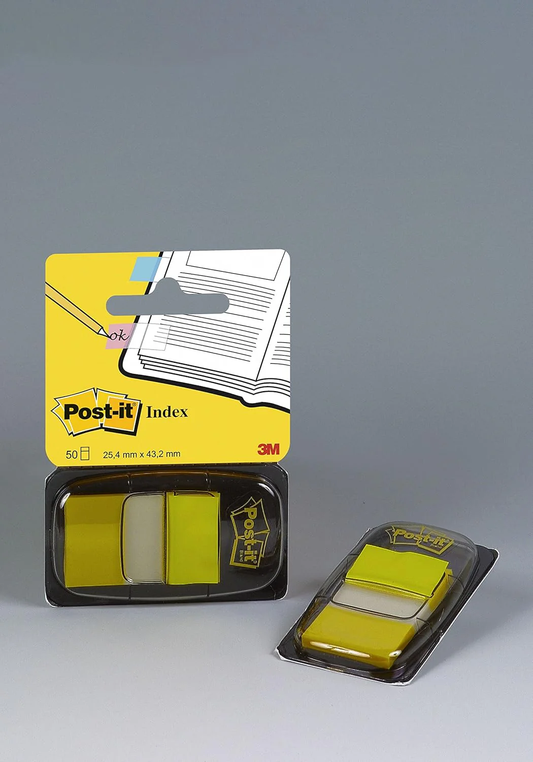 Post-it Index Flags 50 per Pack 25mm Yellow Ref 680-5 - Image 3