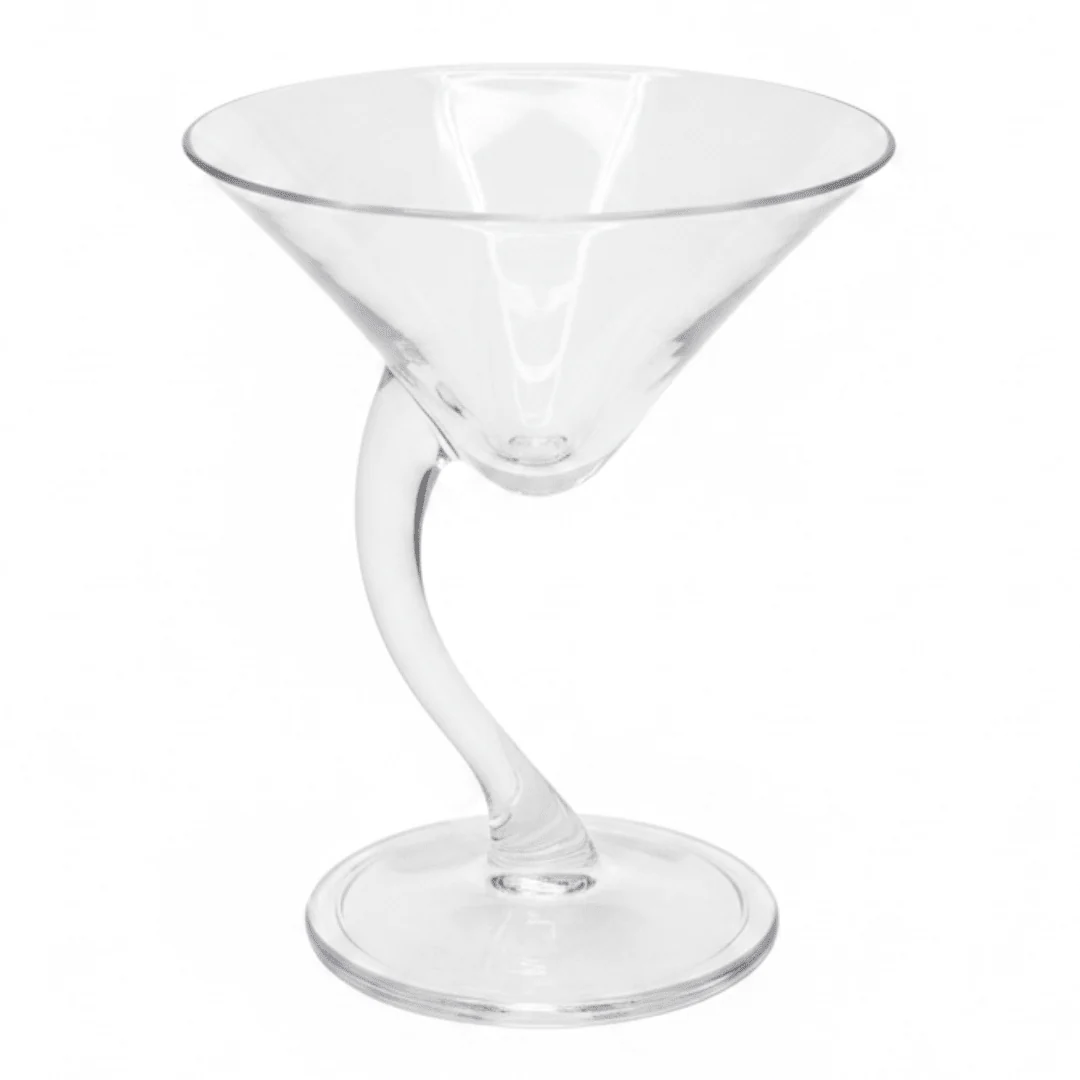 Acrylic Footed Ice Cream Glass — 150ml | Crystal Clear Dessert Coupe