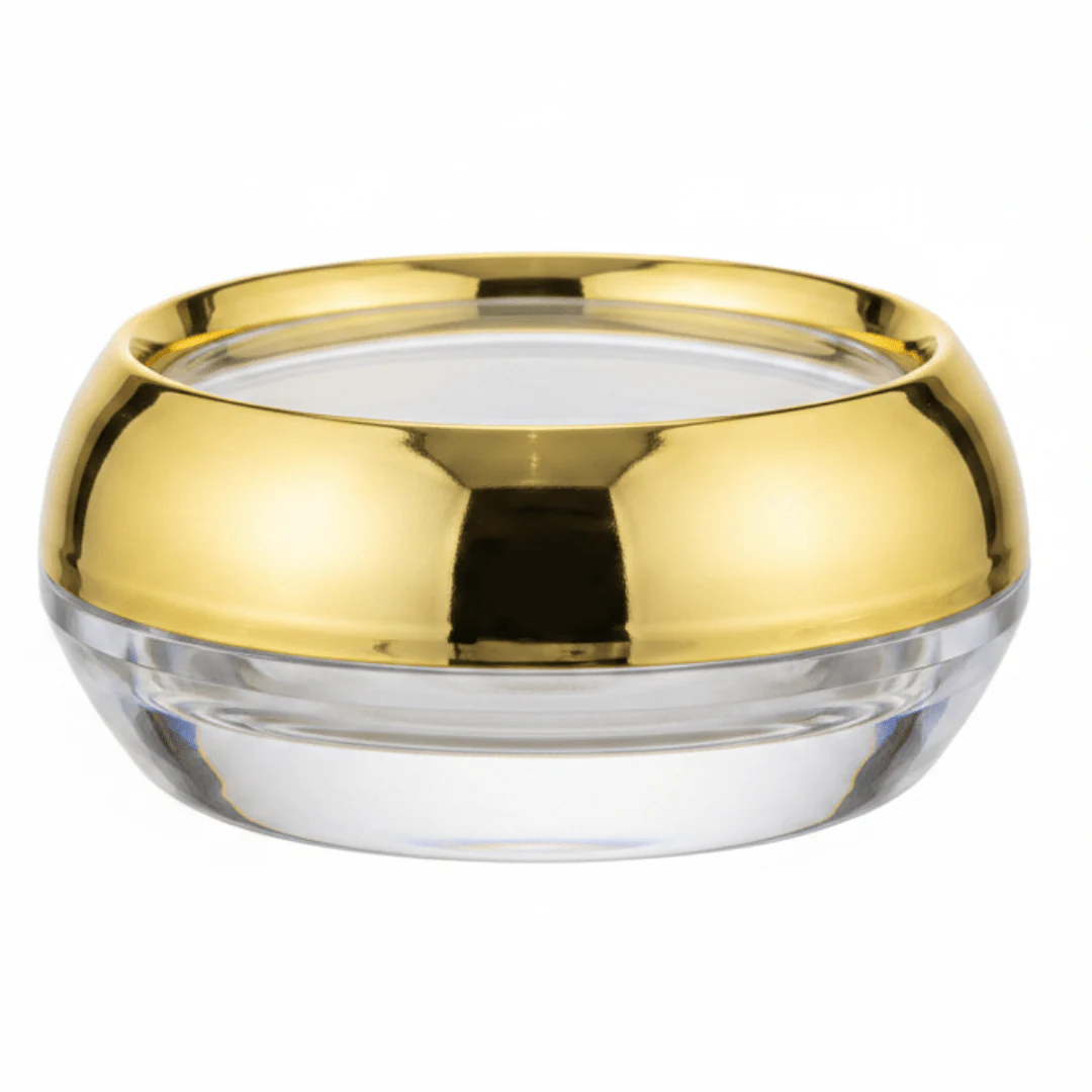 Acrylic Gold Saffron Box – 6cm / 8cm - Image 4
