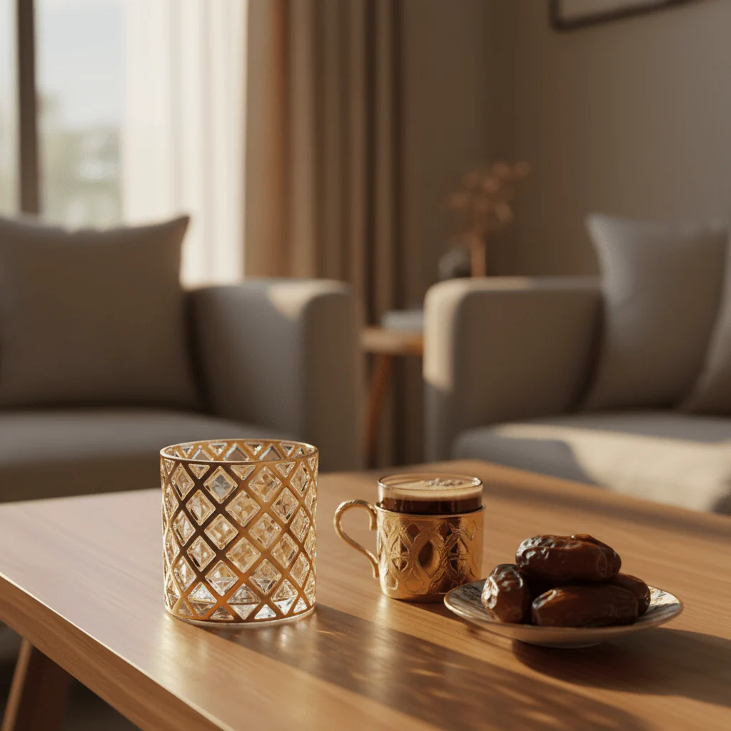 Acrylic Tumbler with Golden Diamond Lattice Design | 200ml - Image 4