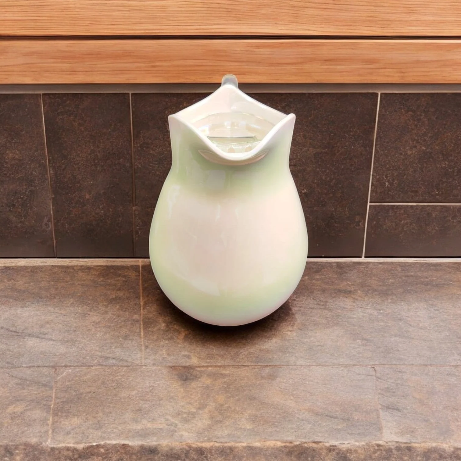AKDC Acrylic Water Jug with White Acrylic Lid (2.3Liter Clear) - Image 3