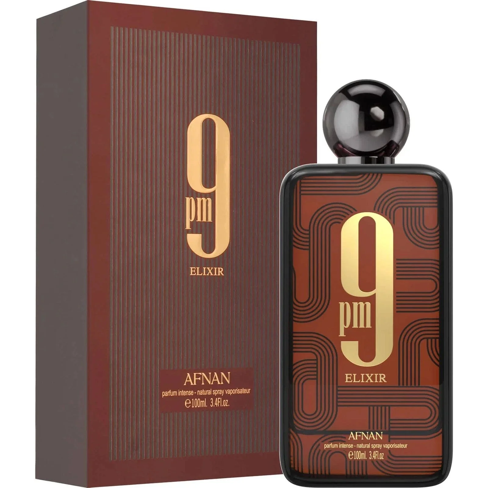 Afnan 9pm Elixir Parfum Intense For Unisex -Oriental Spicy Perfume 100ml - Image 3