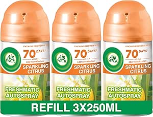 Air Wick Air Freshener Freshmatic Refill Citrus 250Ml Triple Pack