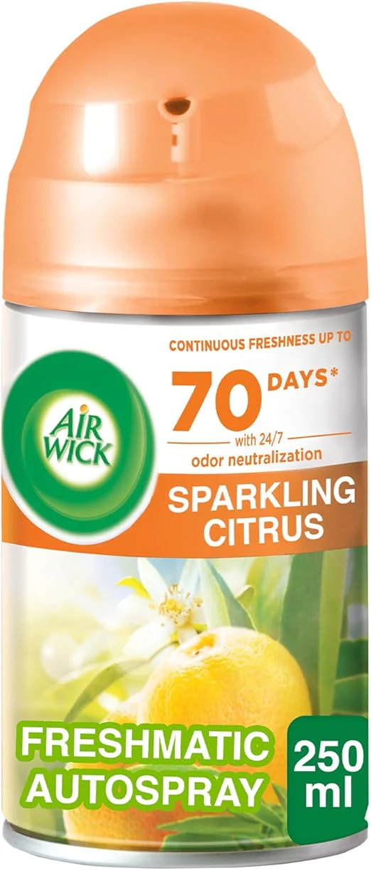 Air wick Air Freshener Freshmatic Refill Sparkling Citrus, 250ml