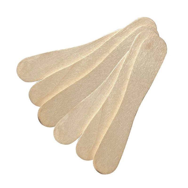 AKDC 100pcs Wooden Ice-Cream Sticks 7.5cm