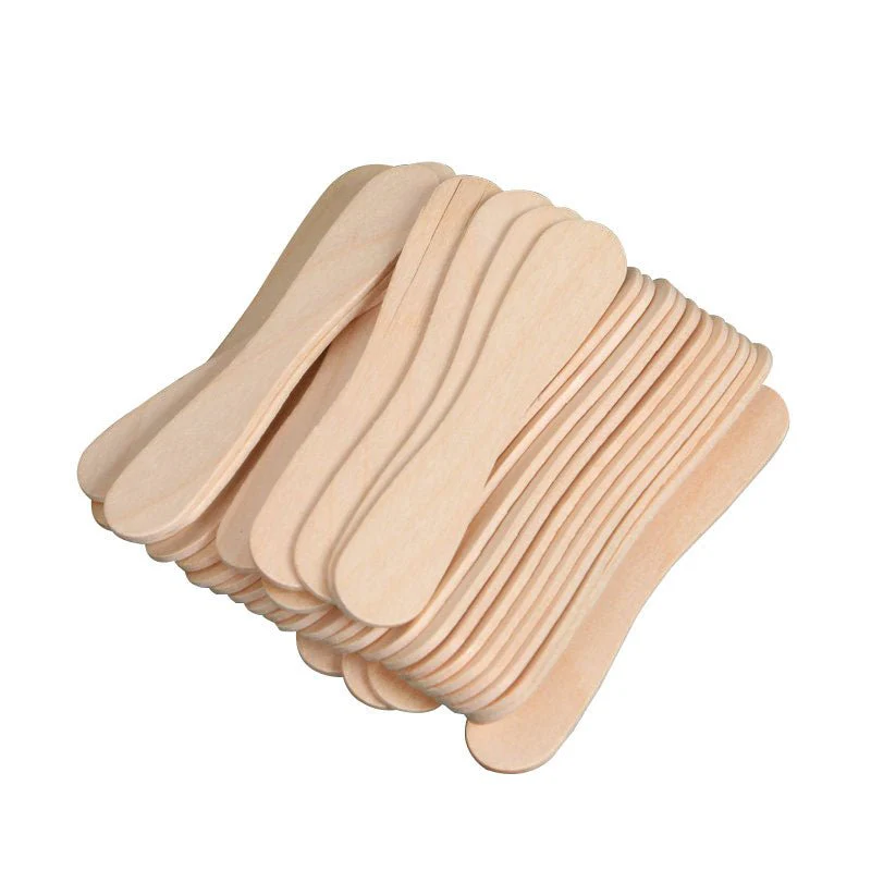 AKDC 100pcs Wooden Ice-Cream Sticks 7.5cm - Image 2
