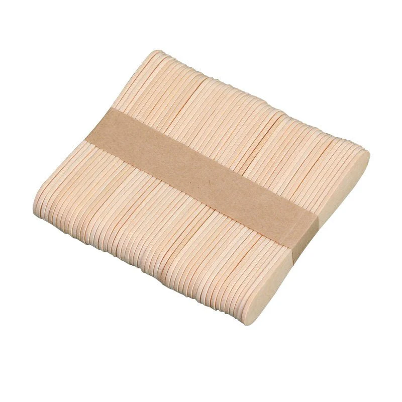 AKDC 100pcs Wooden Ice-Cream Sticks 7.5cm - Image 3