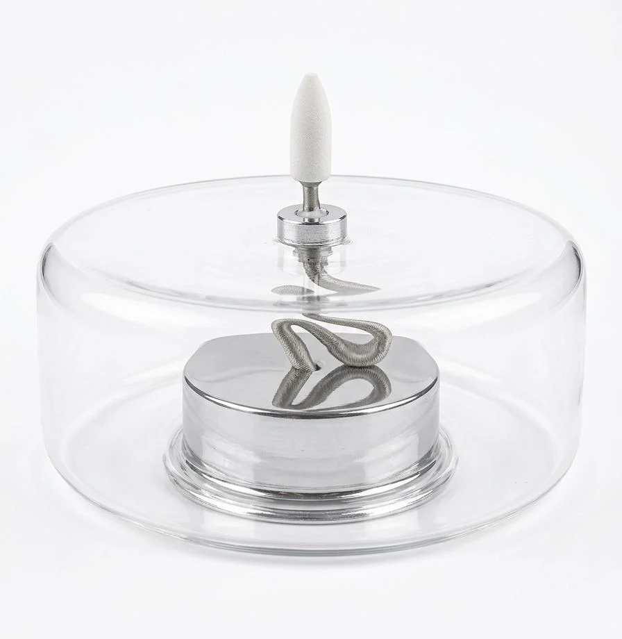 AKDC Glass LED Candle Light – Set of 4 | Transparent Clear | 12×5 cm - Image 2