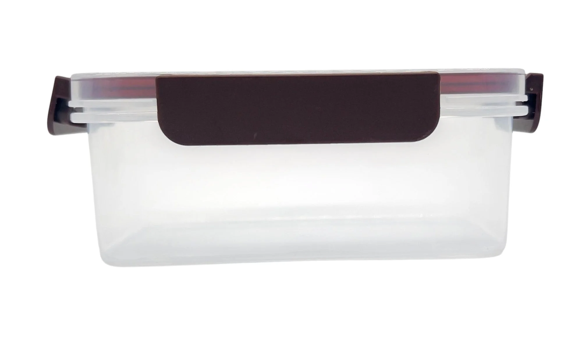 AKDC Air-Tight Rectangular Food Container 13cm*9cm*5.5cm, Brown - Image 2