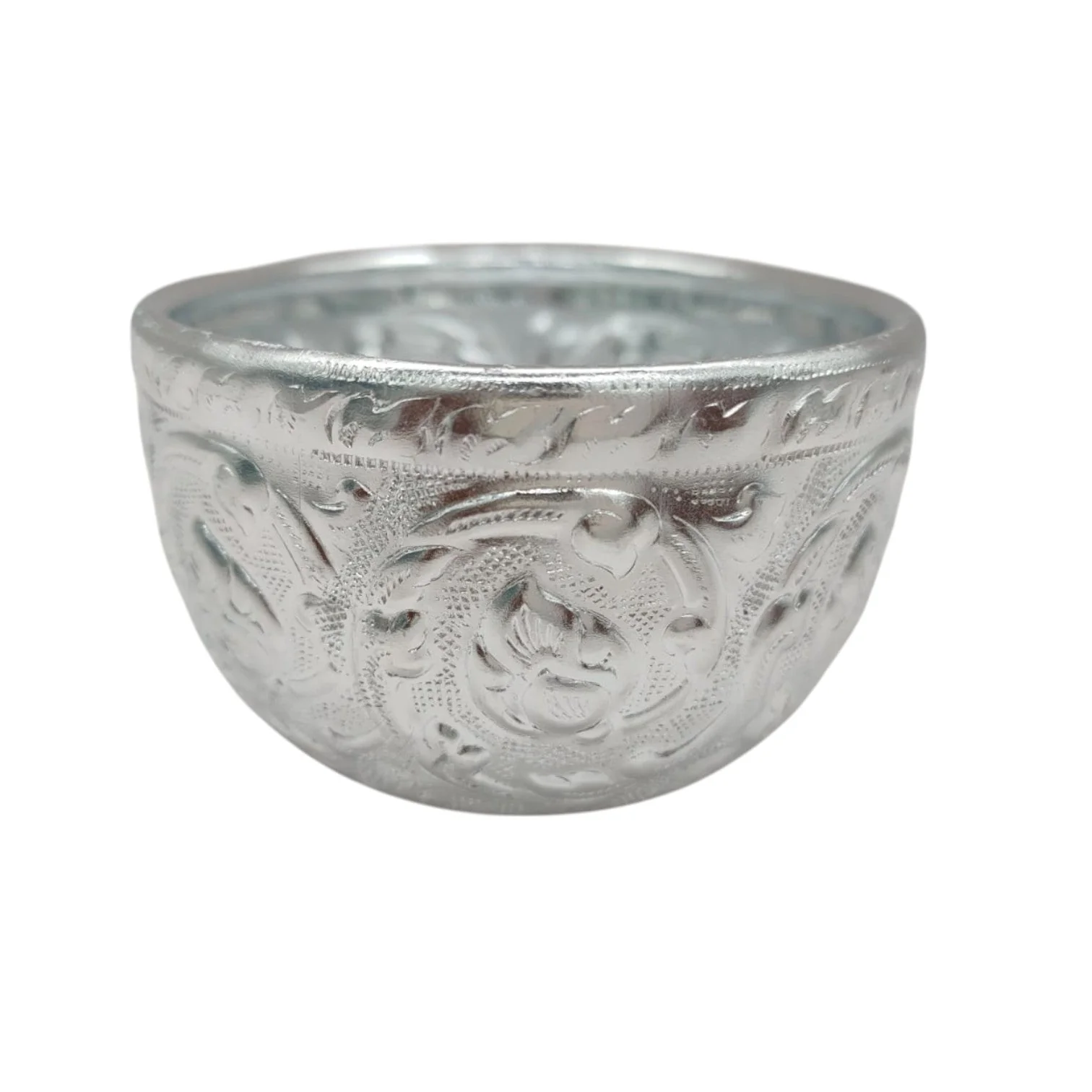 AKDC Aluminium Small Bowl 80ml-7cm-Silver