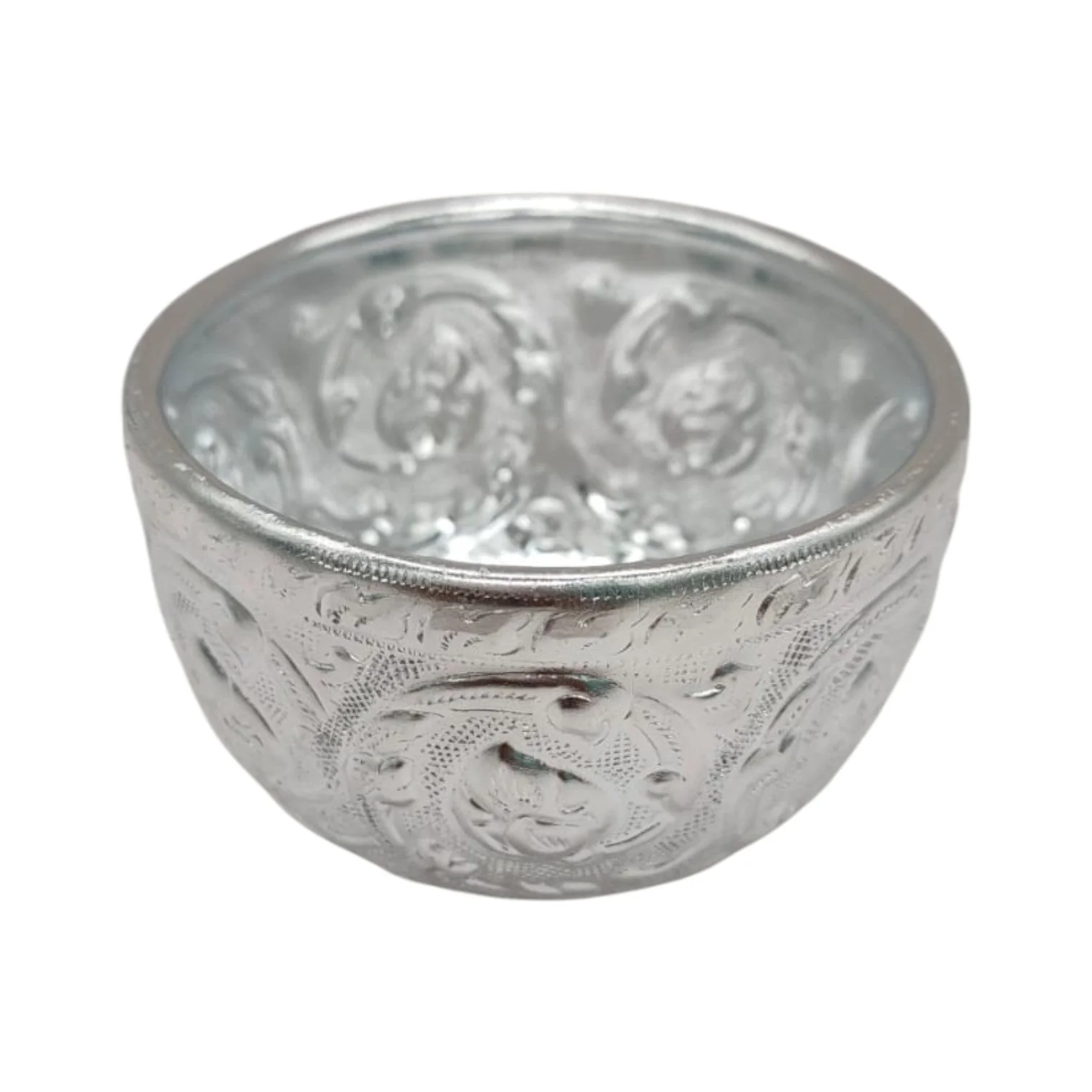 AKDC Aluminium Small Bowl 80ml-7cm-Silver - Image 2