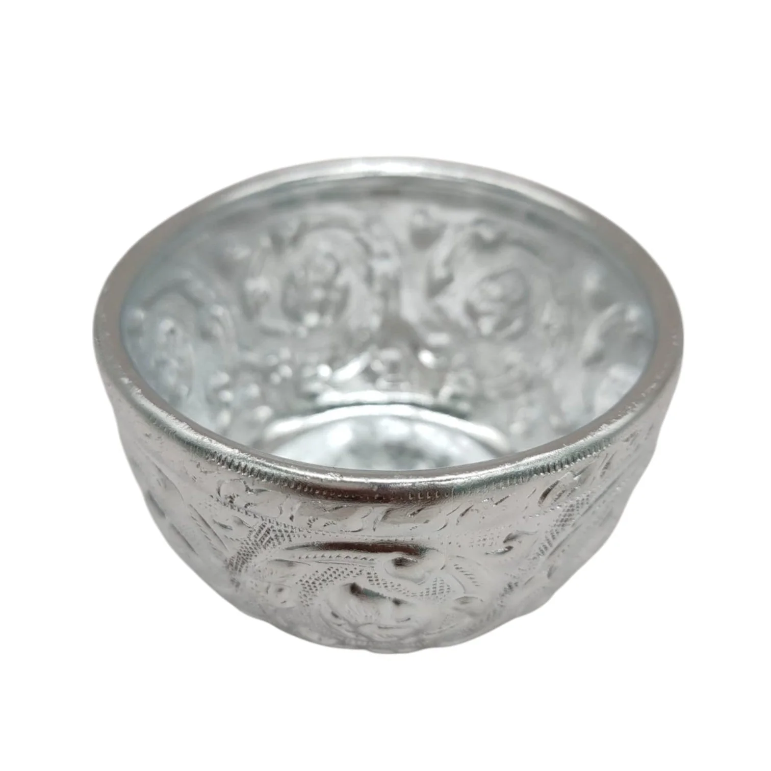 AKDC Aluminium Small Bowl 80ml-7cm-Silver - Image 3