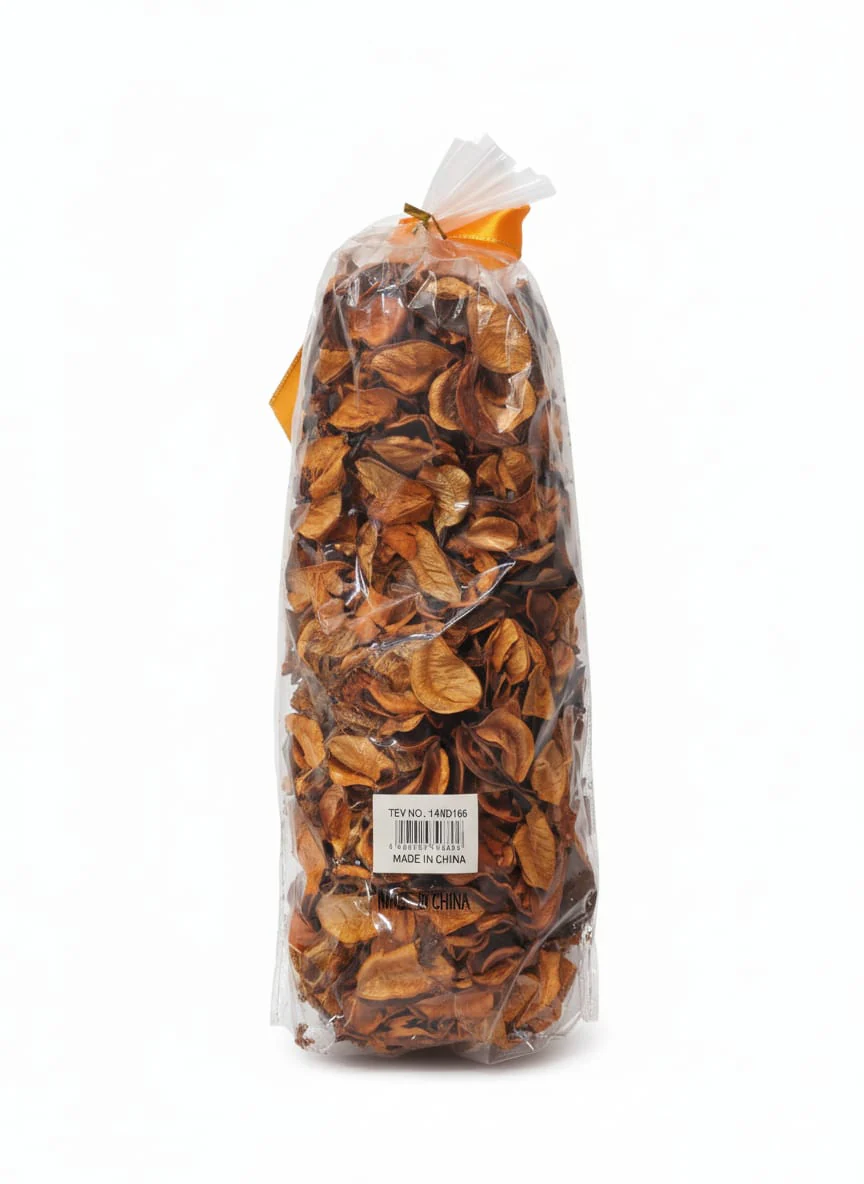 AKDC Aroma Decor Premium Artificial Dried Leaves Potpourri – Vibrant Orange Tone – 400 g Home Fragrance & Décor Mix