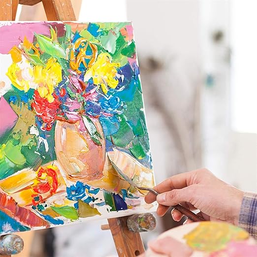 AKDC Artist Canvas Board – White | 30*30 cm - Image 2