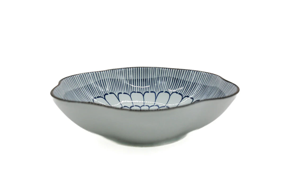 AKDC-Ceramic Bowl 8Cm Floral Edge - Image 3