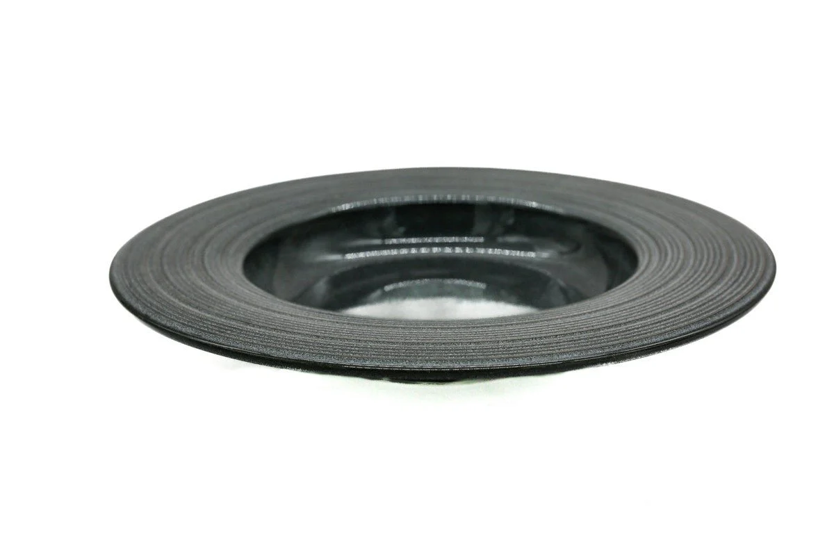 AKDC-Ceramic Plate 24.8cm Black - Image 2