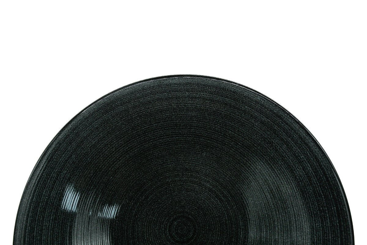 AKDC-Ceramic Plate 25.4cm Black - Image 3