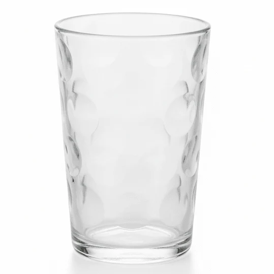 AKDC Classic Elegant Clear Glass Tumbler – 180 ml Durable Everyday Drinking Glass for Water, Juice, Tea & Soft Drinks