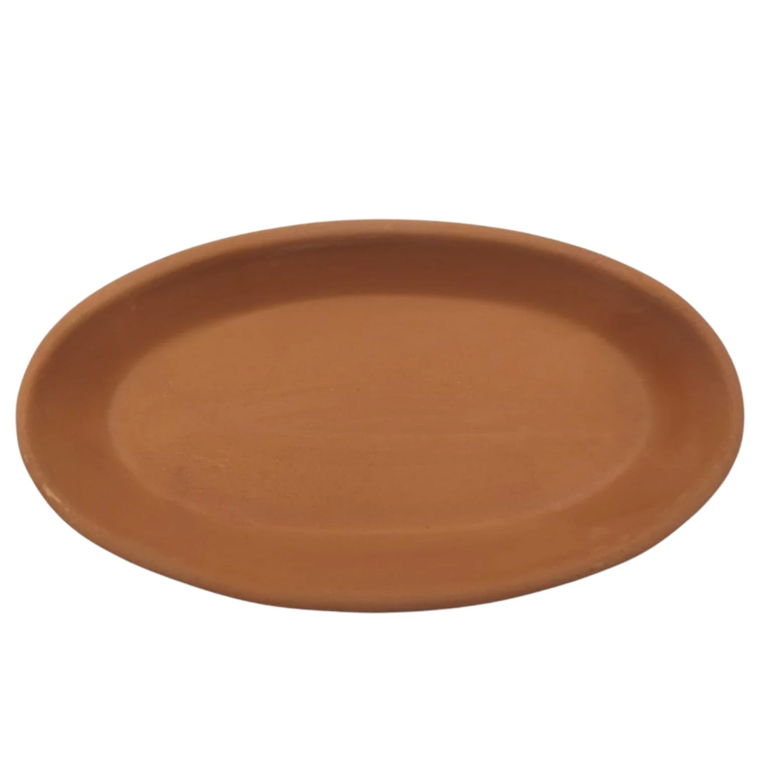 AKDC Clay Oval Tray Flat Natural-800ML-Clay - Image 2