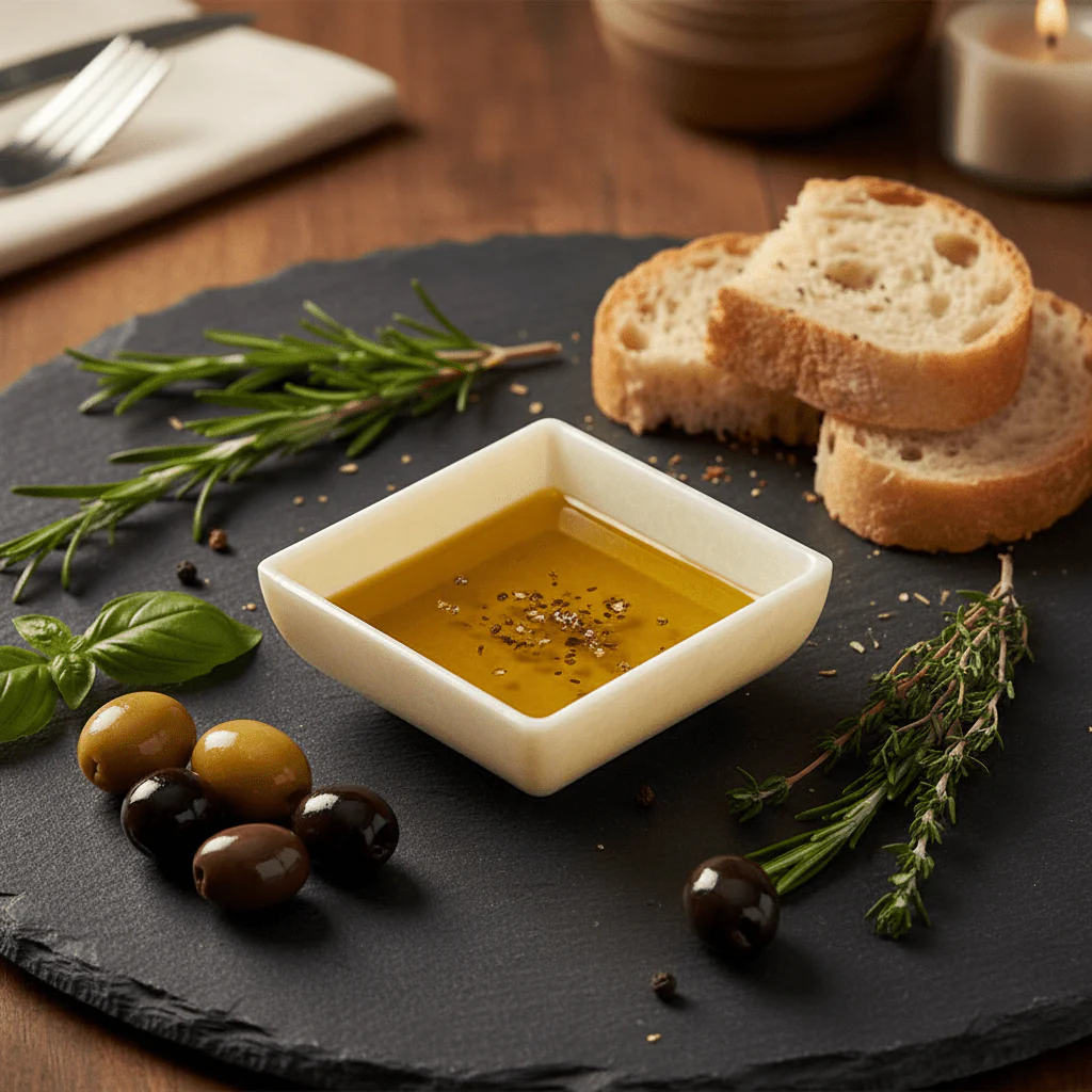 AKDC Cream Speckled Square Melamine Sauce Bowl 7 x 7 cm Compact Bowl for Sauces and Condiments - Image 2