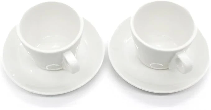 AKDC Cup and Saucer Set 80cc - Compact and Elegant - set of 2 - Image 2