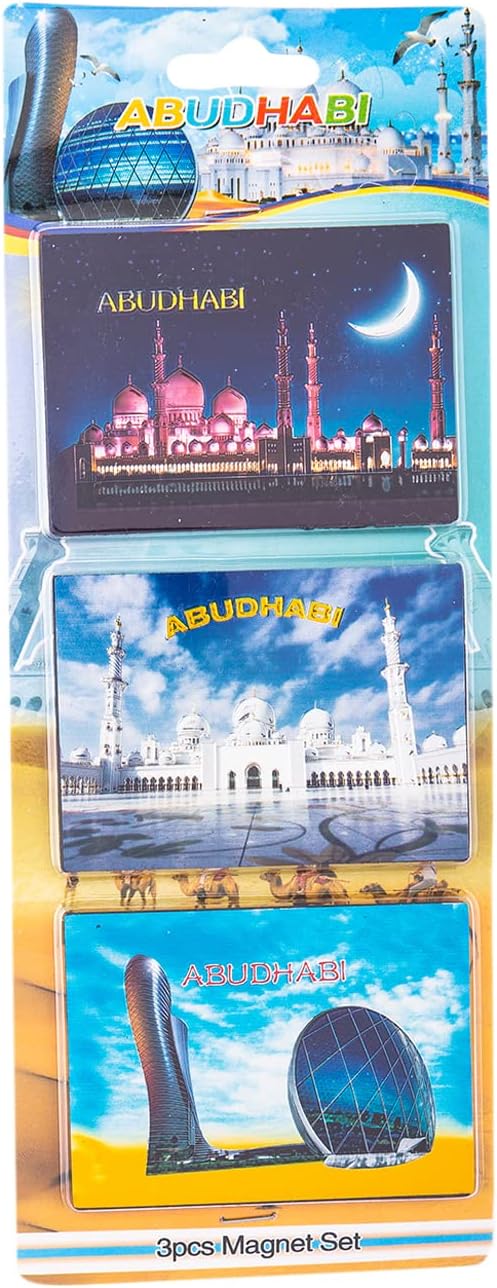 AKDC Dubai Decor Magnet 3Pcs