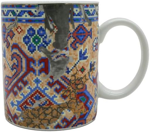 AKDC Dune Porcelain Mug Dun1168 22.5 X 45.0 X 37.2 Cm Multicolor