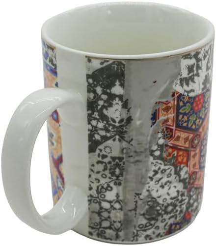 AKDC Dune Porcelain Mug Dun1168 22.5 X 45.0 X 37.2 Cm Multicolor - Image 2