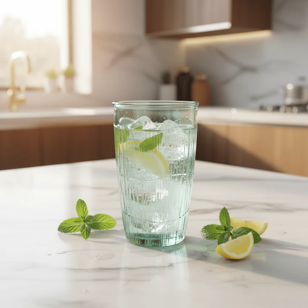 AKDC Eco-Friendly Crystal Glass Tumbler – Everyday Drinking Glass for Home & Office Use – 300 ml - Image 2