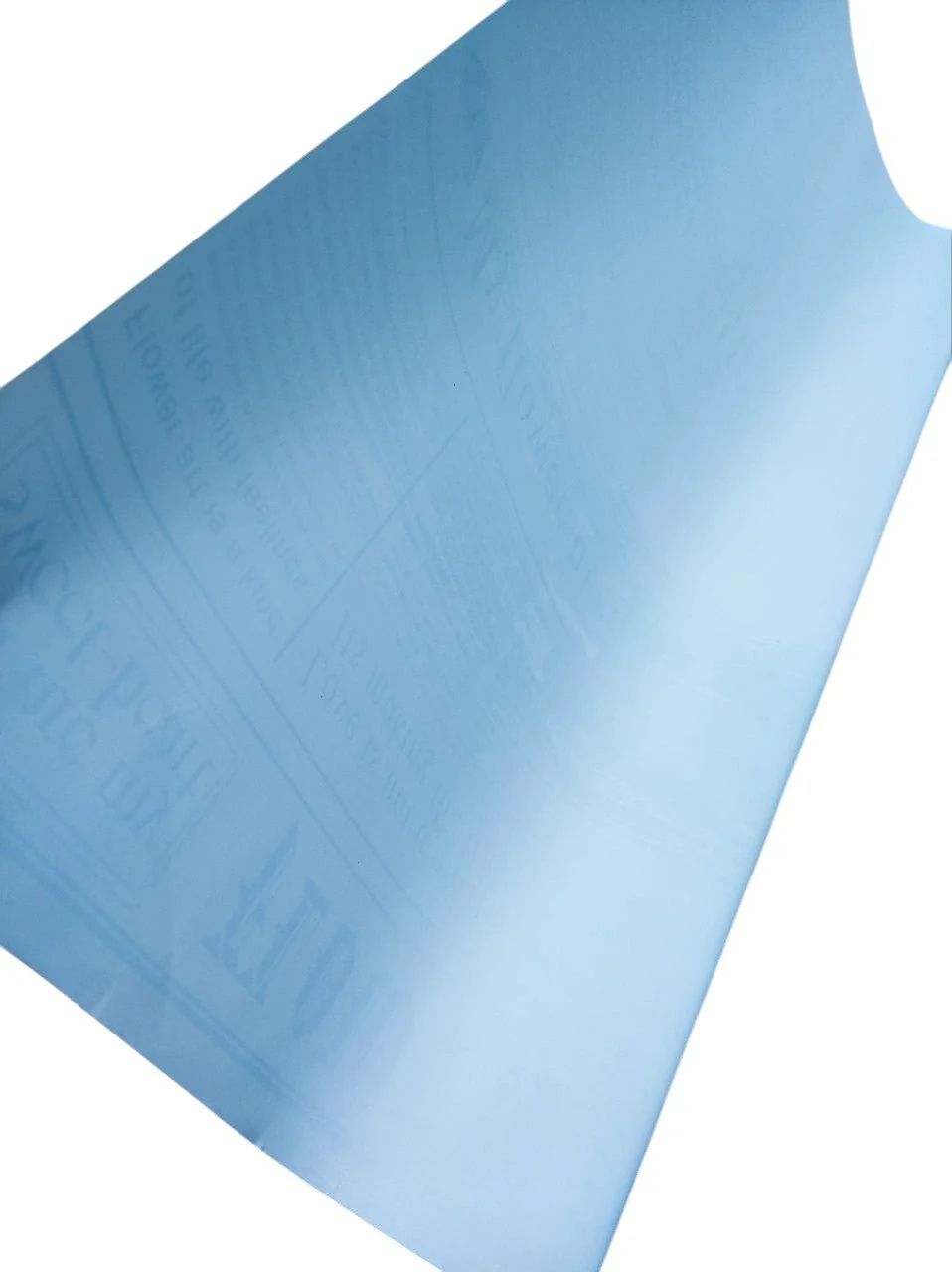 AKDC Gift Wrapping Plastic Cover, Floral Bouquet Cover, Flat Sheet, Gift Packaging Wrap, Bulk Packing Cover for Event and Party Supplies DIY Gift 20 Sheets-57.5cmX58cm (Blue) - Image 2