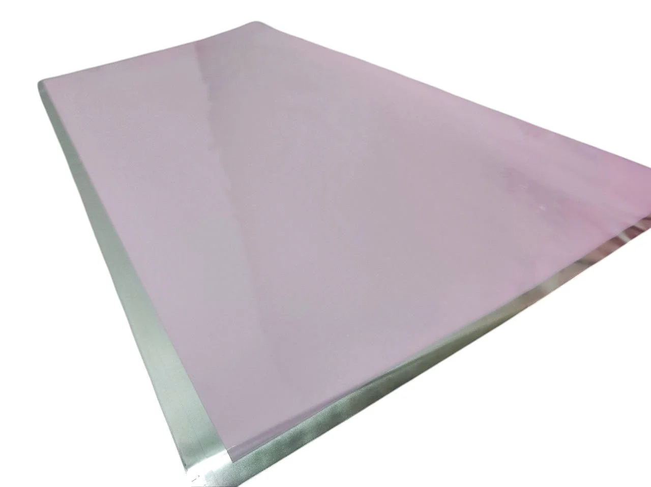 AKDC Gift Wrapping Plastic Cover Floral Bouquet Flat Sheet, Gift Packaging Wrap, Bulk Packing Cover For Event and Party Supplies DIY Gift 20 Sheets-57cmX57cm-Pink