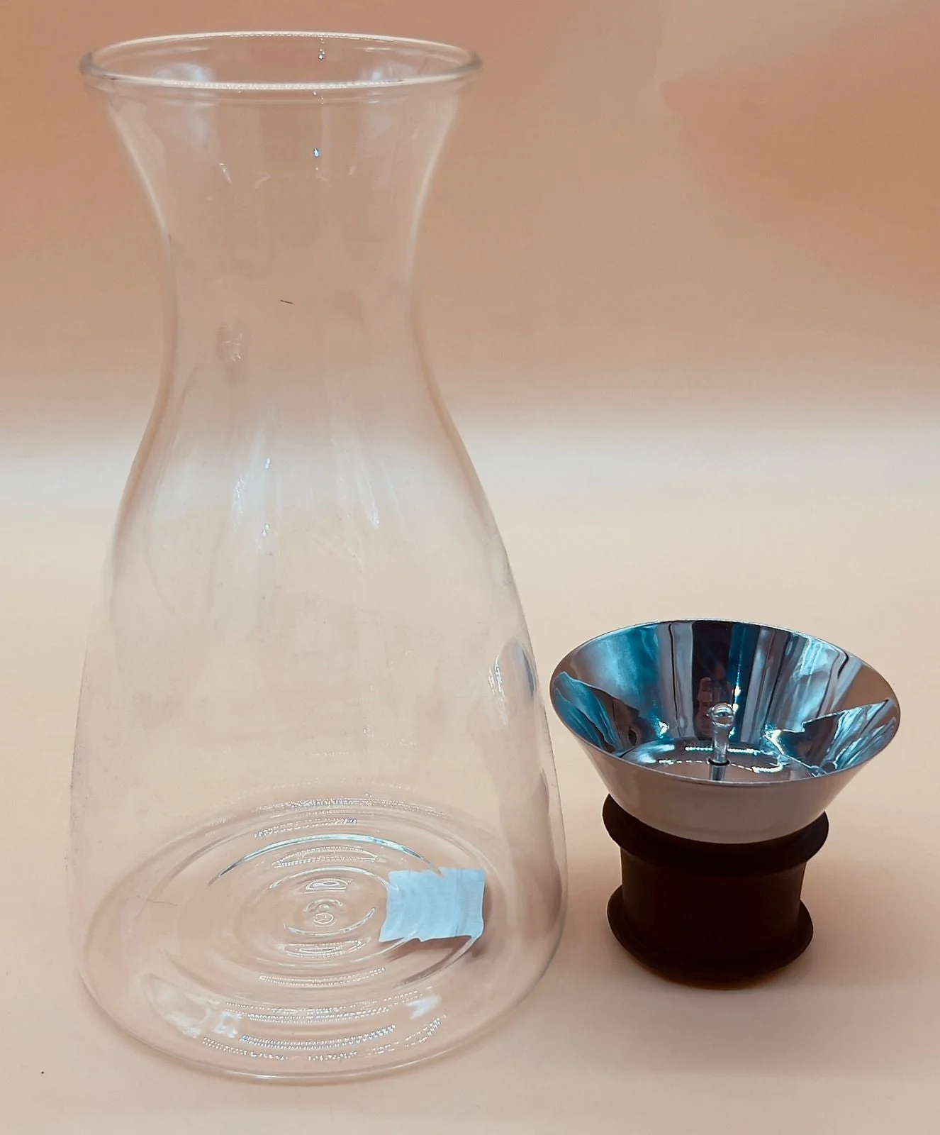 AKDC Glass Jug with Air-Tight Metal Lid 1000ml, Clear & Transparent - Image 2