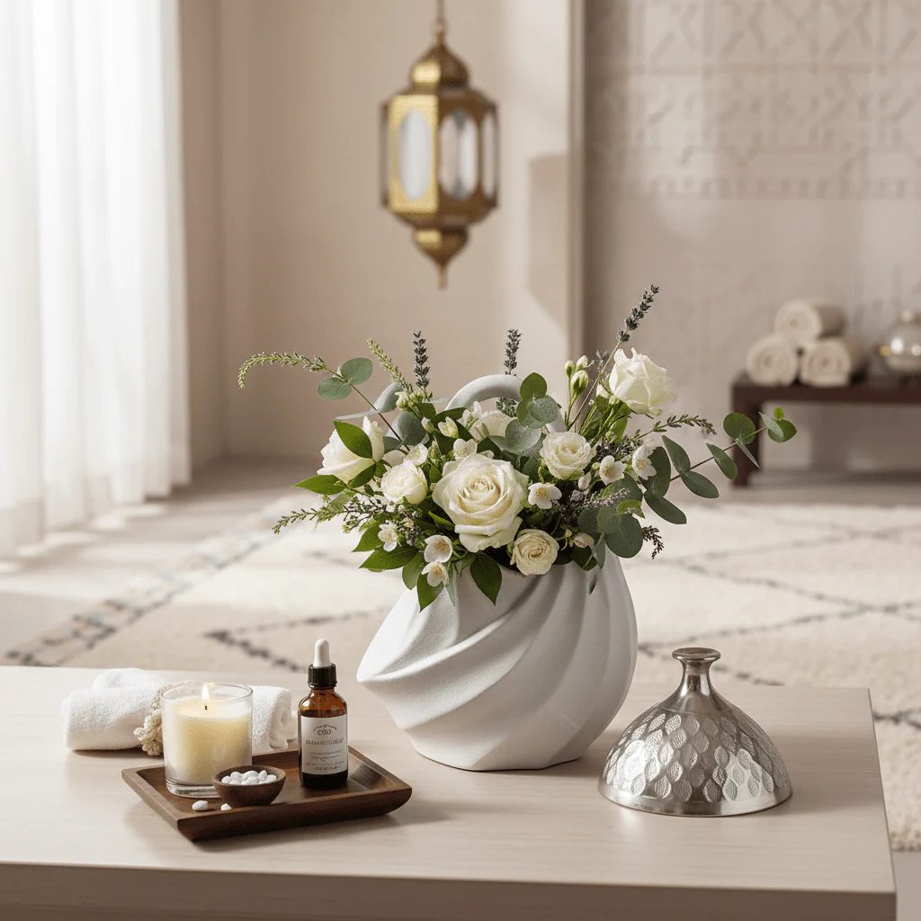 AKDC Handbag-Inspired Ceramic Decorative Vase – Elegant White Fashionable Sculptural Design, 22 × 16 cm - Image 3