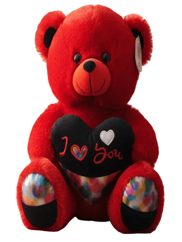 AKDC Jumbo Red Teddy Bear (40 cm) with “I Love You” Text