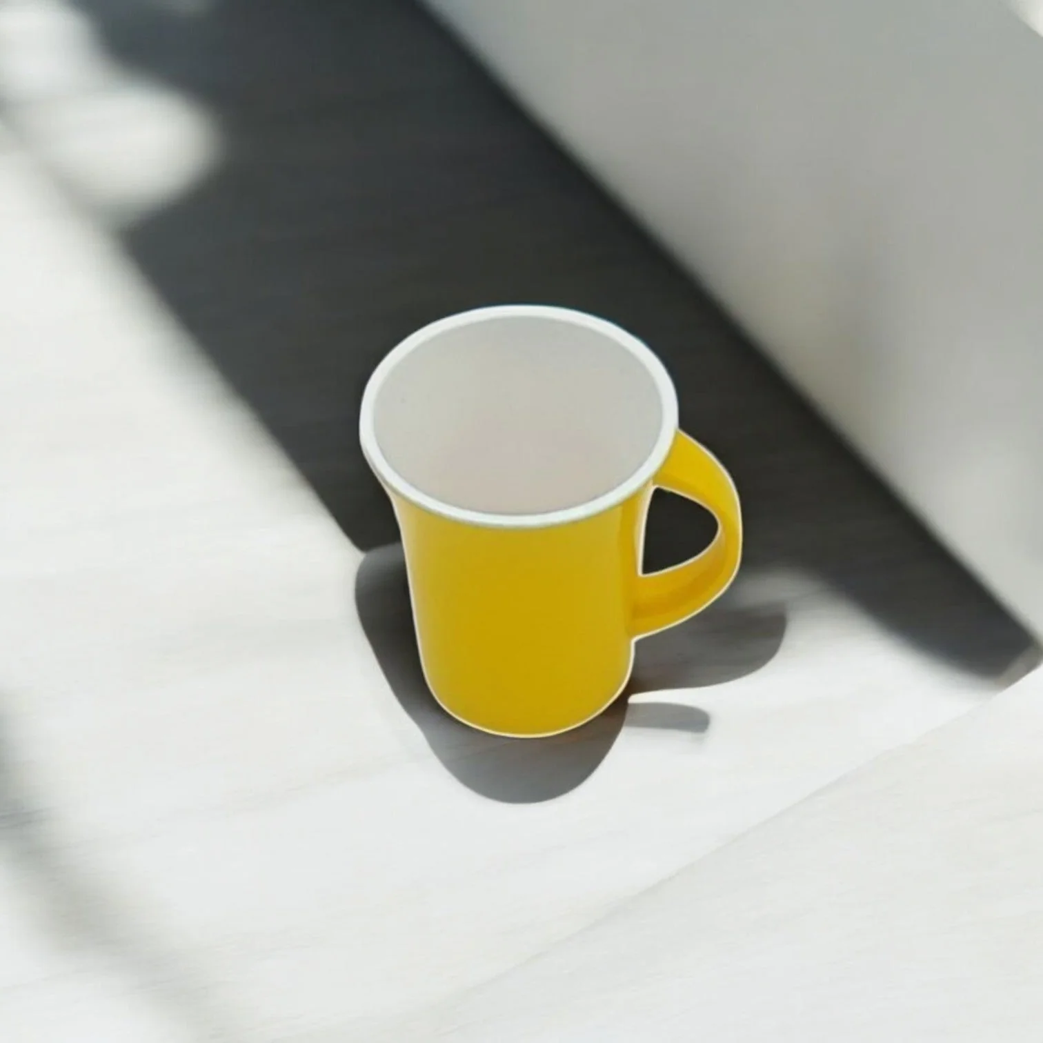 AKDC Melamine Tea Coffee Mug 350ML Color Yellow - Image 2