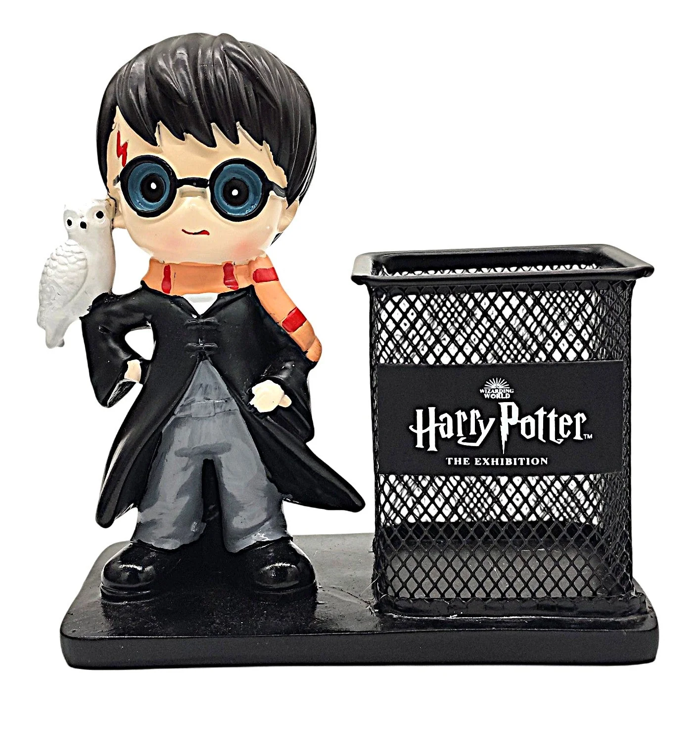 AKDC Mesh Pen Holder with 3D Harry Potter Wizard Model
