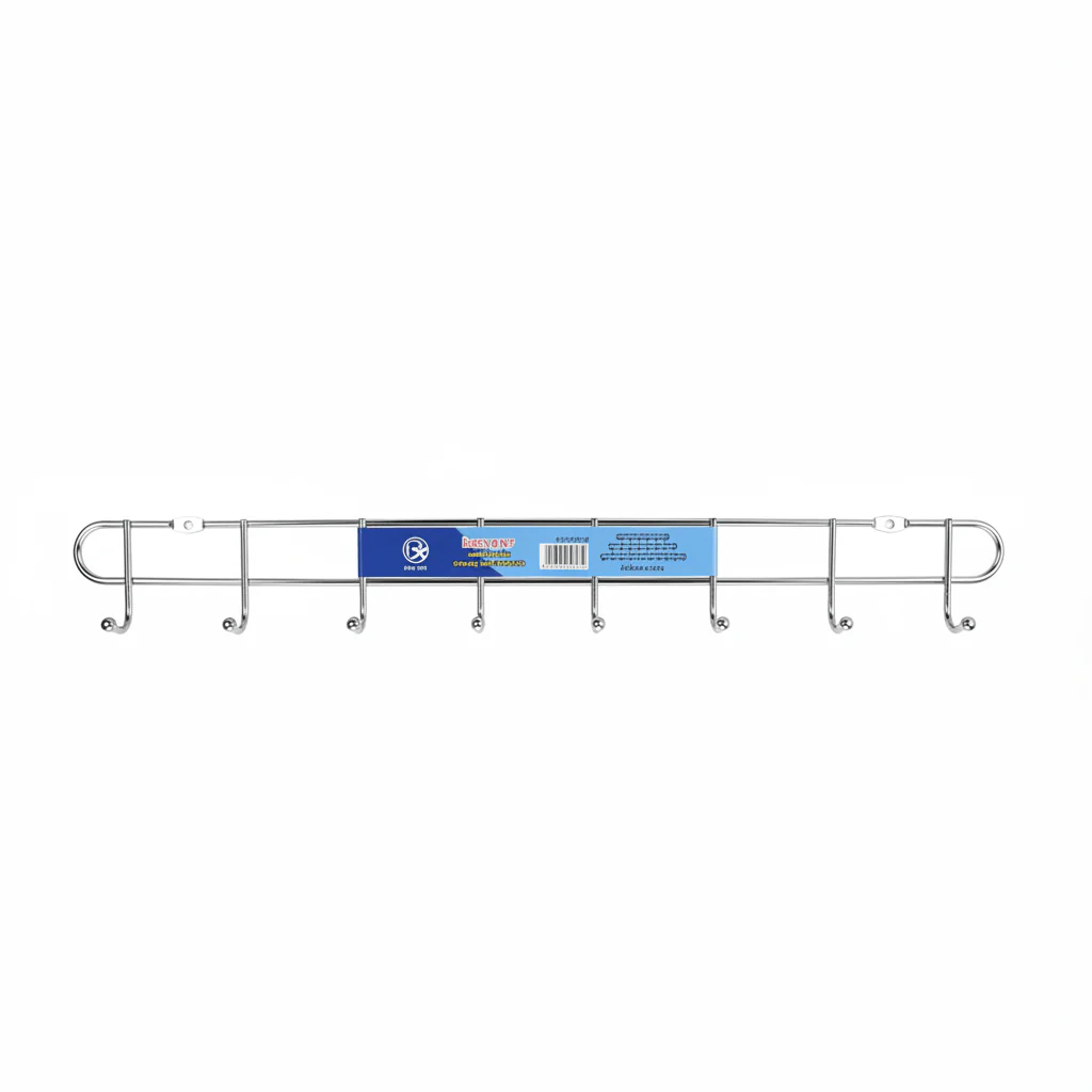AKDC Metal 8-Way Hanger | Silver Chrome