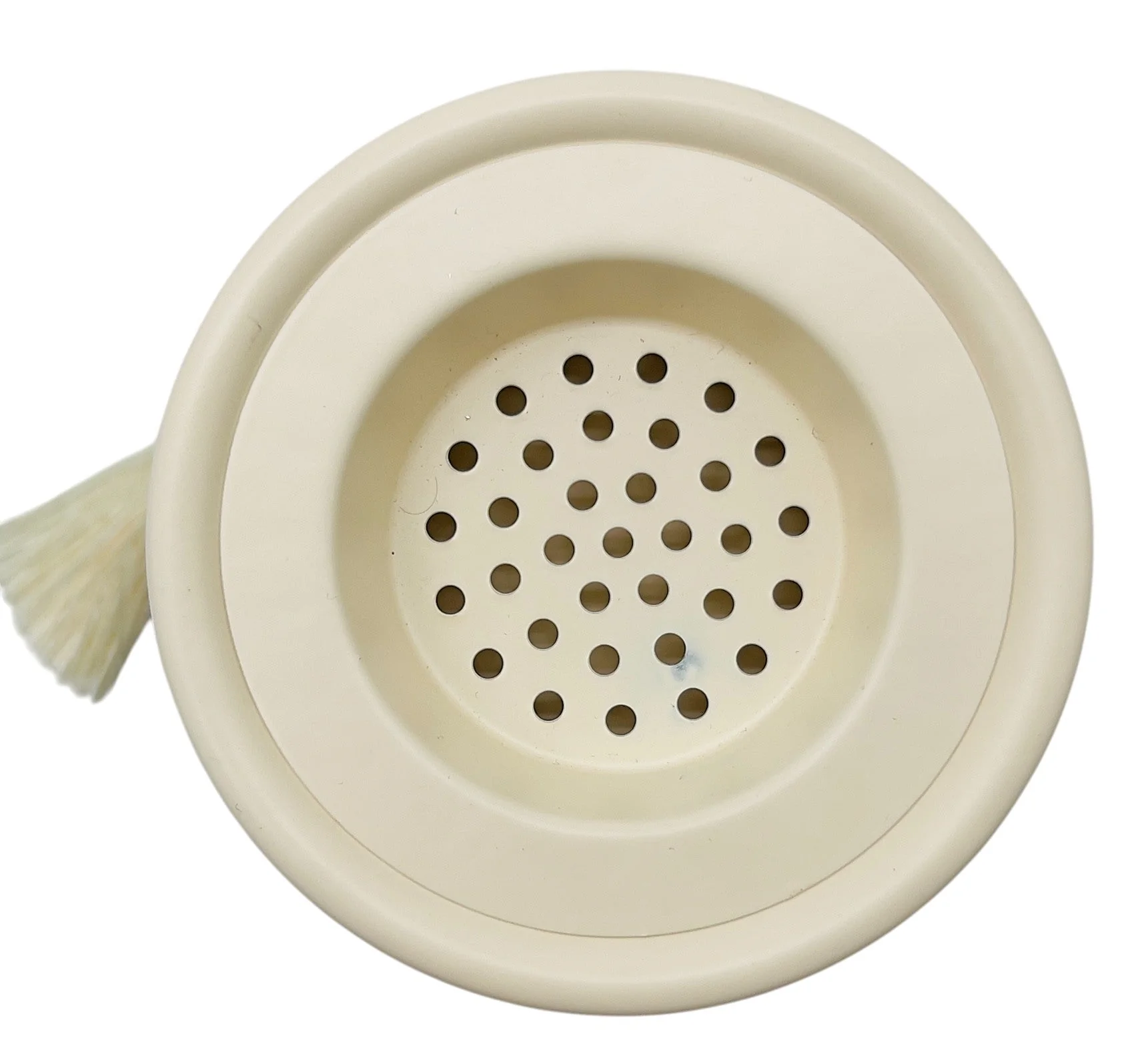 AKDC Metal Incense Burner 12cm*17cm, Ivory/Green - Image 2