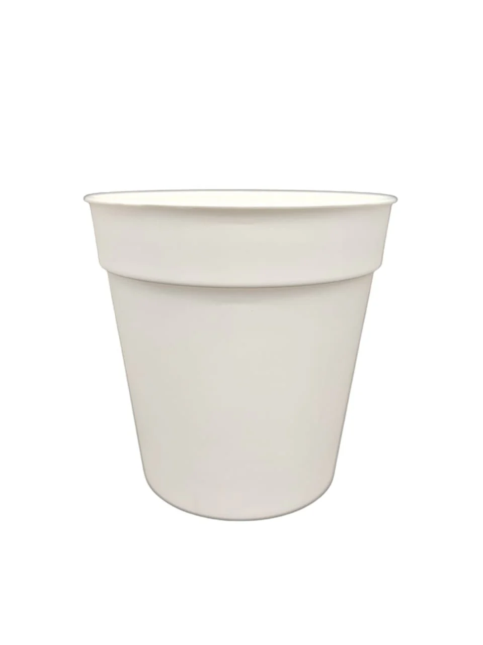 AKDC Planter Pot Grovel Width 16CM Height 16CM White Color