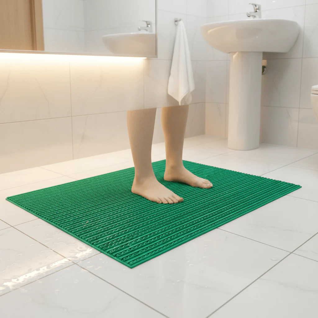 AKDC Plastic Anti-Slip Mat 90cm*100cm, Green - Image 3