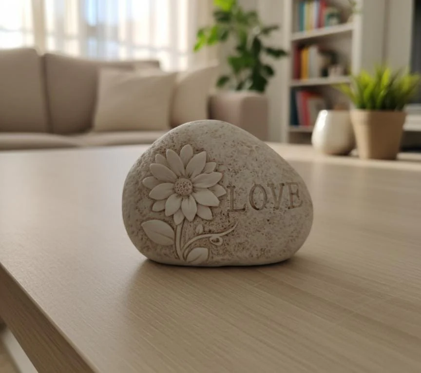 AKDC POP “LOVE” Letter Paperweight – Romantic Decorative Table Accent 9 cm - Image 2