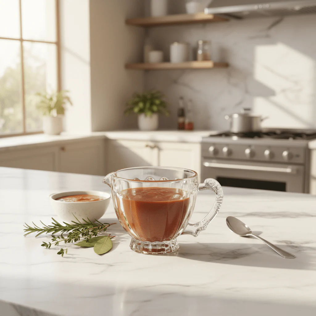 AKDC Premium Clear Glass Sauce Mug with Easy Grip Handle for Kitchen Use 200ml - Image 2