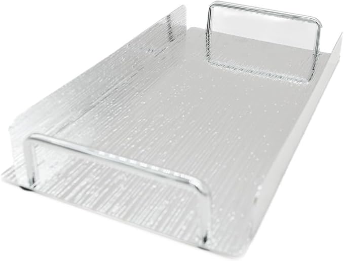 AKDC Rectangle Tray 13792 Silver - Image 3