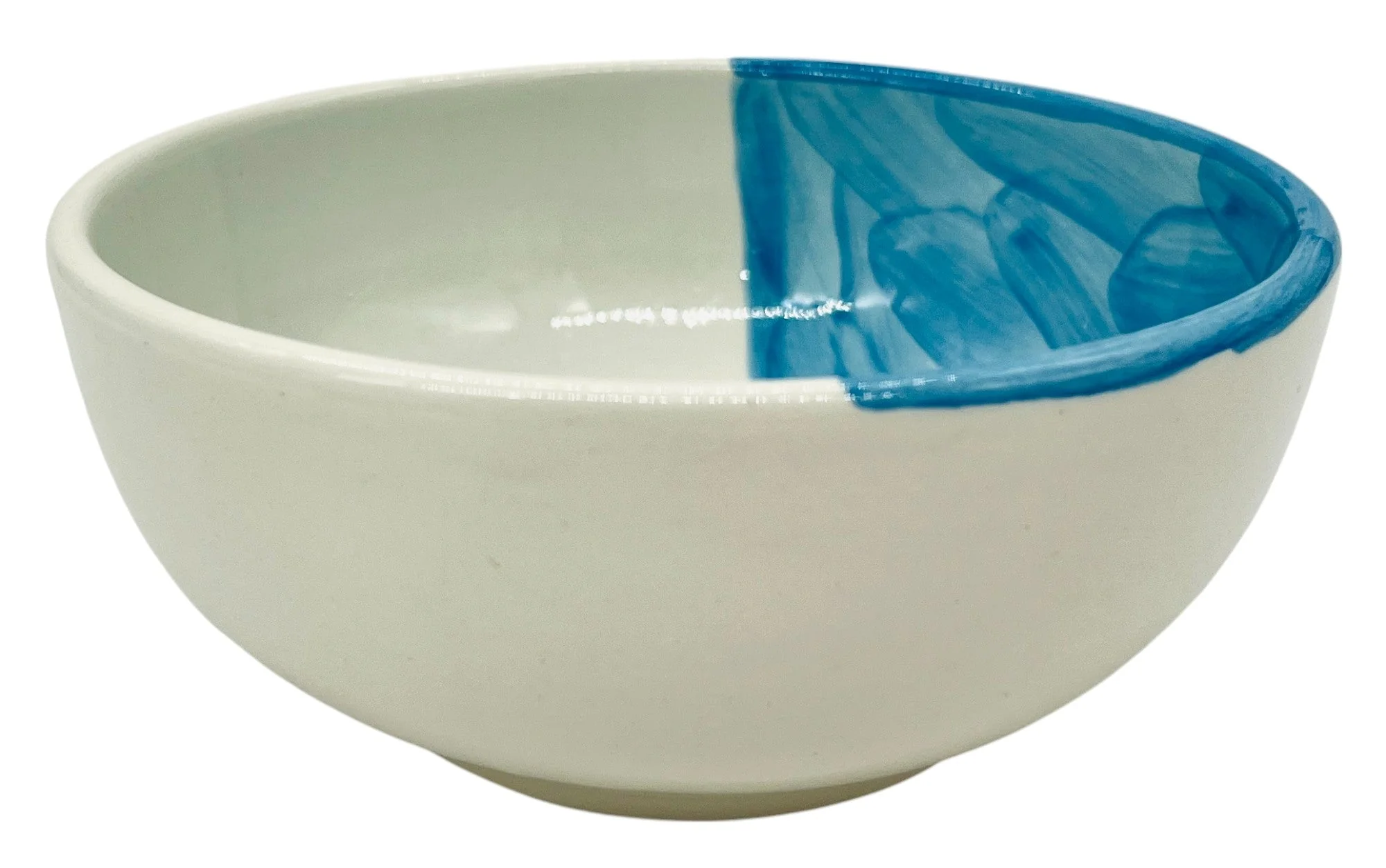 AKDC Round Ceramic Bowl 13cm*5cm, Sardine Blue
