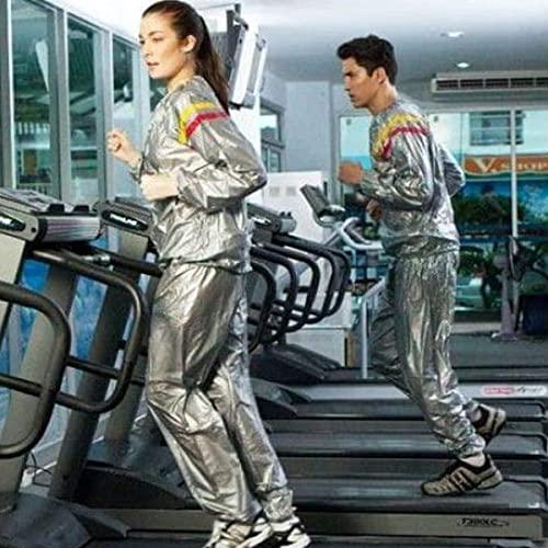 AKDC 1 Pair Sauna Suit for Men & Women Size-3XL,Soft Waterproof Vinyl Fabric - Image 5