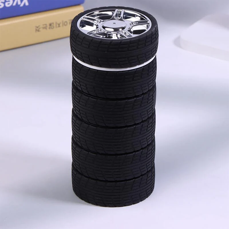 AKDC Silicone Expandable Water Bottle 1000ml, Wheel Shaped, Black