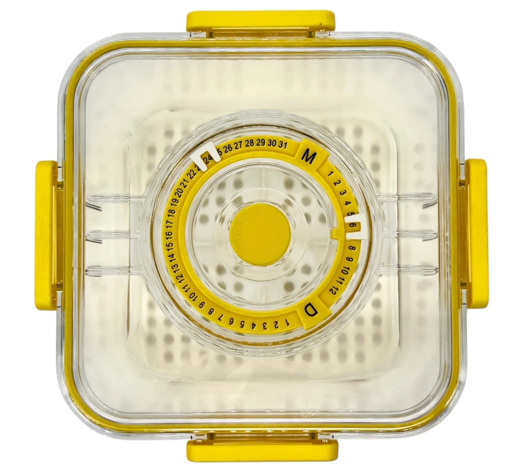 AKDC Super Quality Square Storage Box 2500ml, 18cm*18cm*13cm - Image 2
