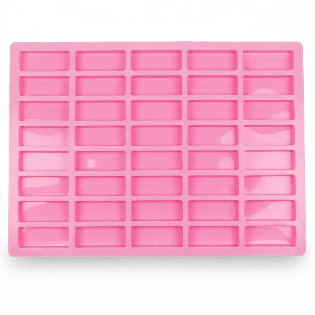 AKDC SweetBake Premium Pink Rectangular Silicone Cake Mould Non-Stick Baking Tray 30×22cm