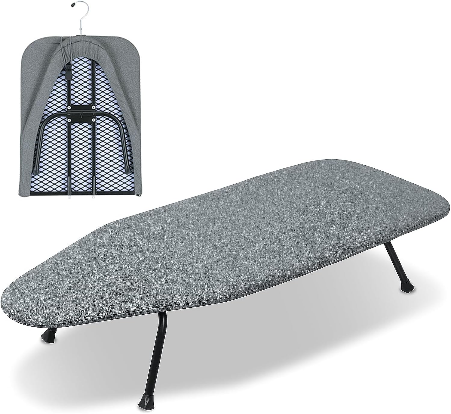 AKDC Tabletop Ironing Board 24x10 Inch – Portable Mini Ironing Solution Assorted Color